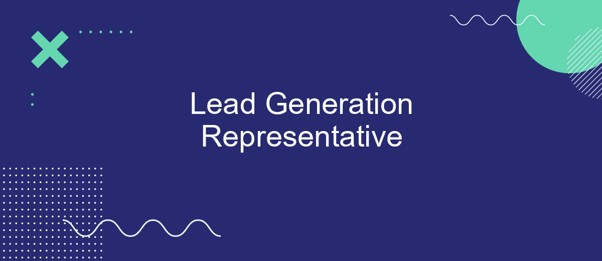 Lead Generation Representative