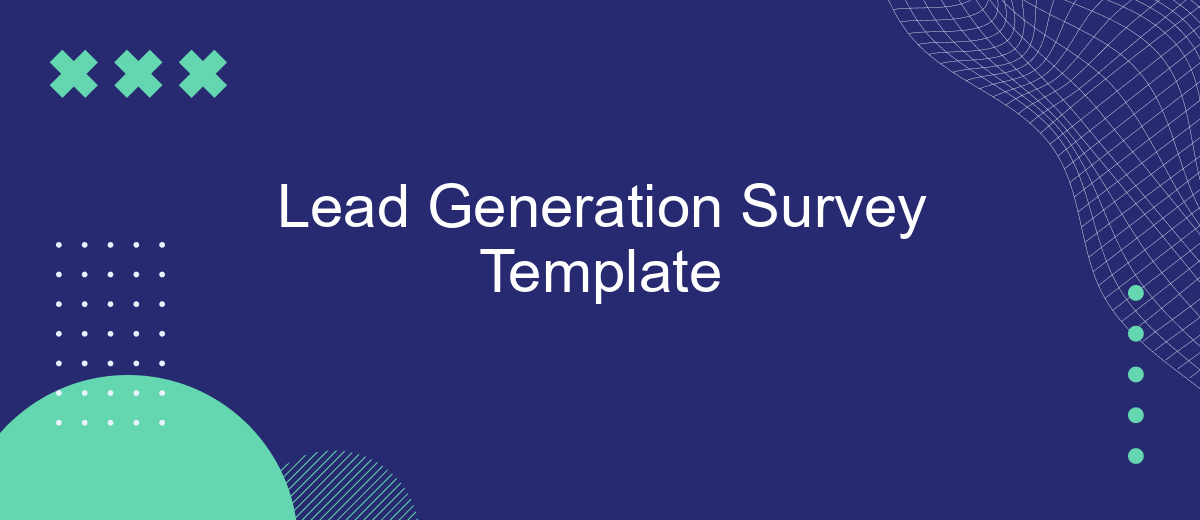 Lead Generation Survey Template