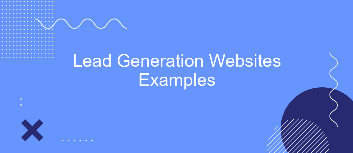 Lead Generation Websites Examples