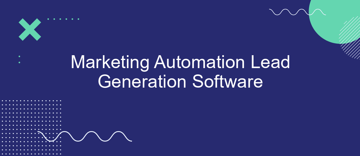 Marketing Automation Lead Generation Software