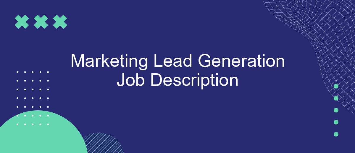 Marketing Lead Generation Job Description