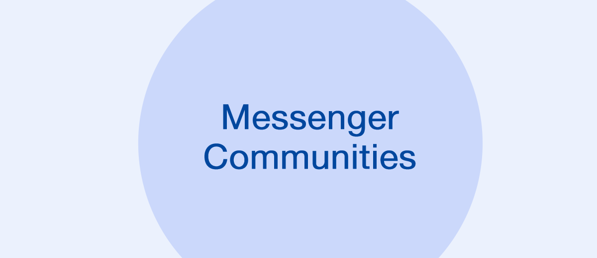 Messenger Launches Standalone Communities