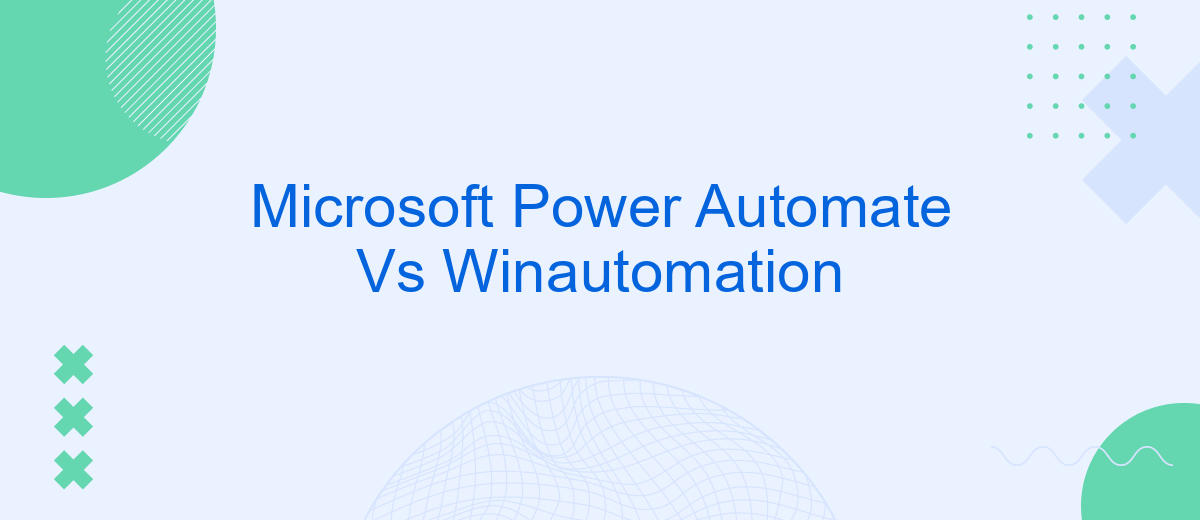 Microsoft Power Automate Vs Winautomation