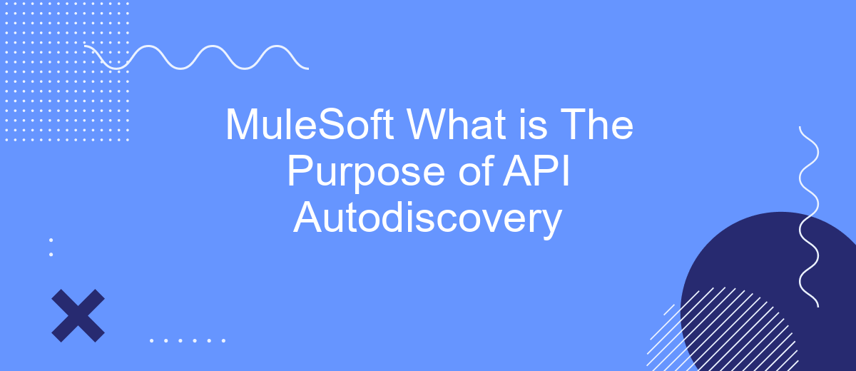 MuleSoft What is The Purpose of API Autodiscovery