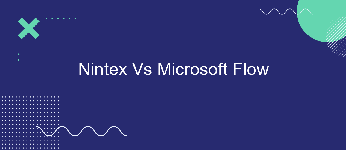 Nintex Vs Microsoft Flow
