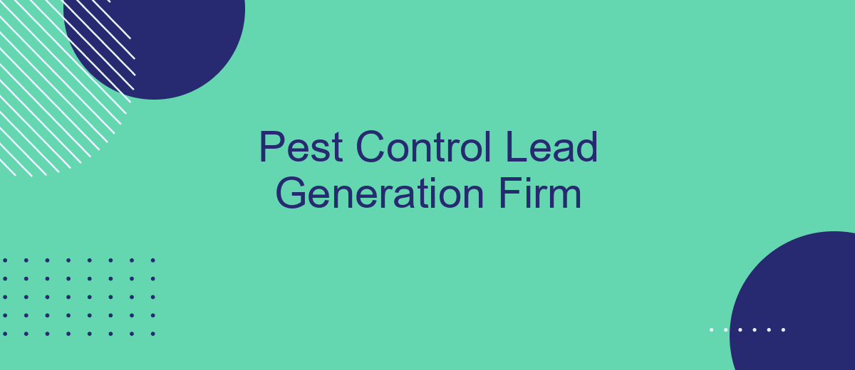 Pest Control Lead Generation Firm