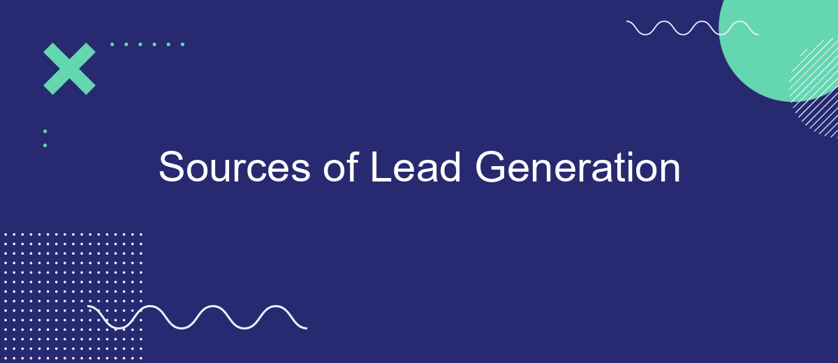 Sources of Lead Generation