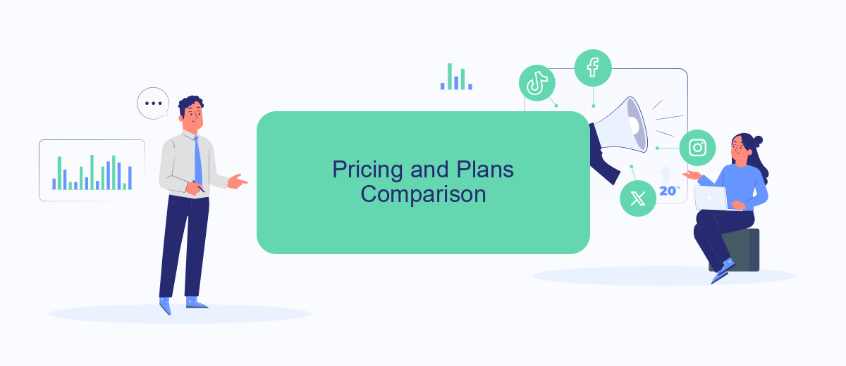 Pricing and Plans Comparison Pricing and Plans Comparison