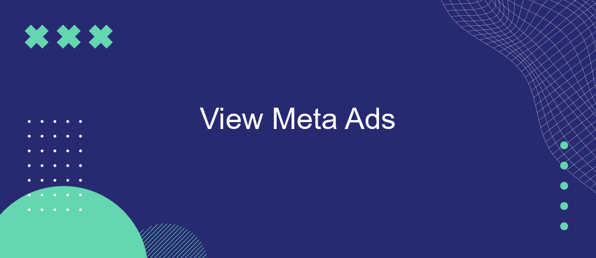 View Meta Ads