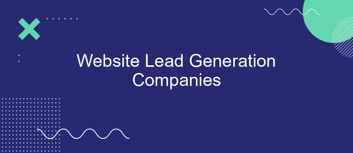 Website Lead Generation Companies