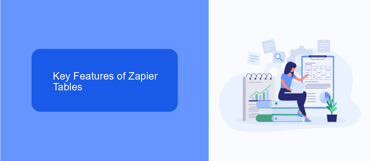 Key Features of Zapier Tables Key Features of Zapier Tables