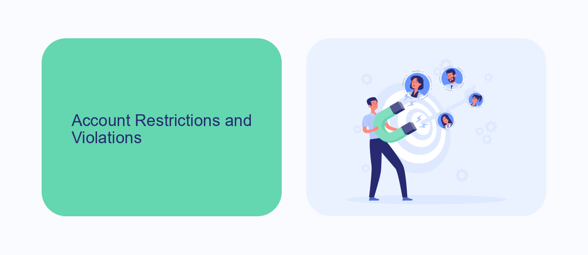 Account Restrictions and Violations Account Restrictions and Violations