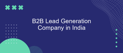 B2B Lead Generation Company in India