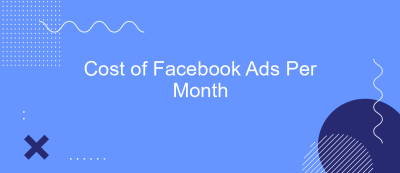 Cost of Facebook Ads Per Month