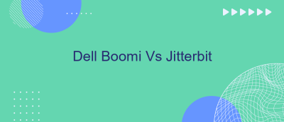 Dell Boomi Vs Jitterbit