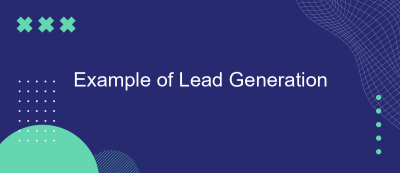 Example of Lead Generation