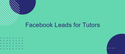 Facebook Leads for Tutors