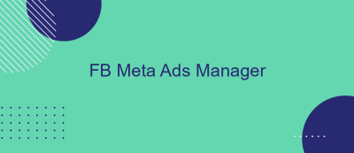 FB Meta Ads Manager