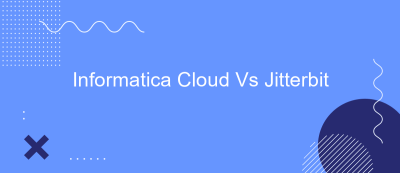 Informatica Cloud Vs Jitterbit