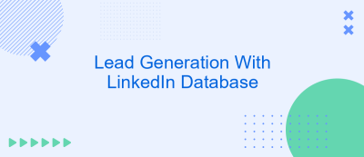 Lead Generation With LinkedIn Database