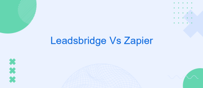 Leadsbridge Vs Zapier