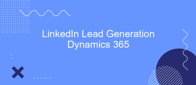 LinkedIn Lead Generation Dynamics 365