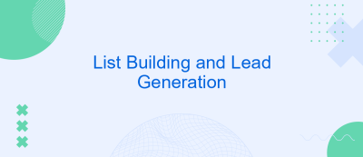 List Building and Lead Generation