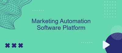 Marketing Automation Software Platform