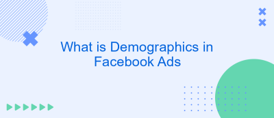 What is Demographics in Facebook Ads
