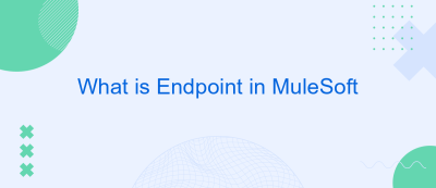What is Endpoint in MuleSoft