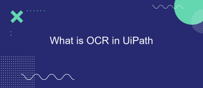 What is OCR in UiPath