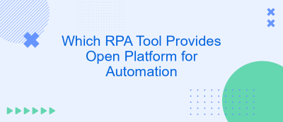 Which RPA Tool Provides Open Platform for Automation