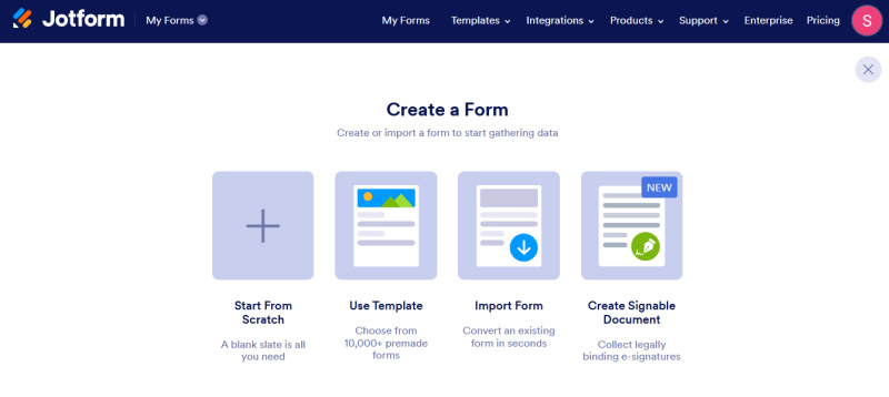 
Jotform vs Typeform Comparison | Create a form<br>