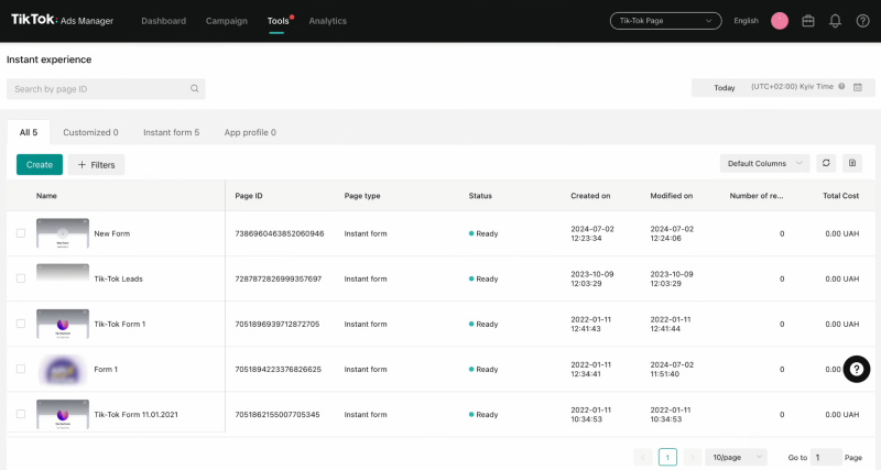 TikTok and Slack integration | User's contacts in TikTok