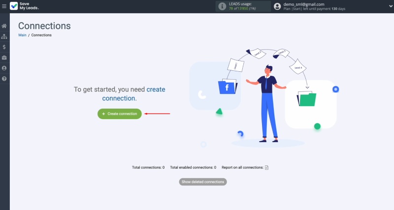 Create a new connection