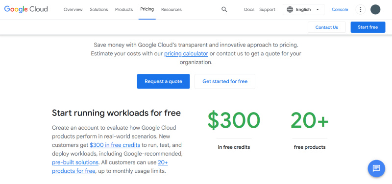 Google Cloud Platform (GCP) | Pricing