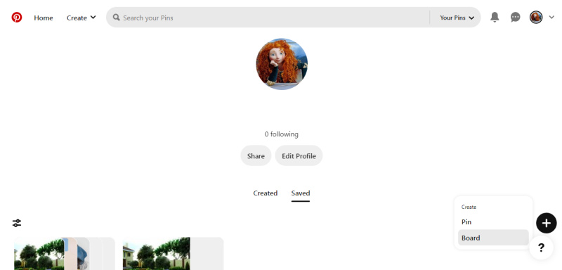 How to post on Pinterest | Create board