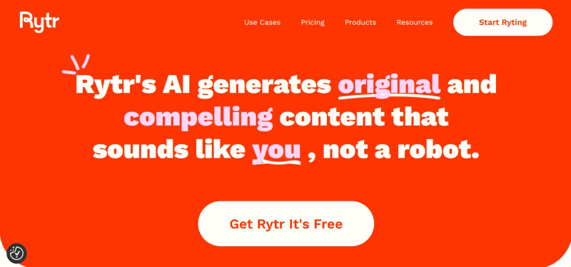 AI Tools for Generating Text Content | Rytr