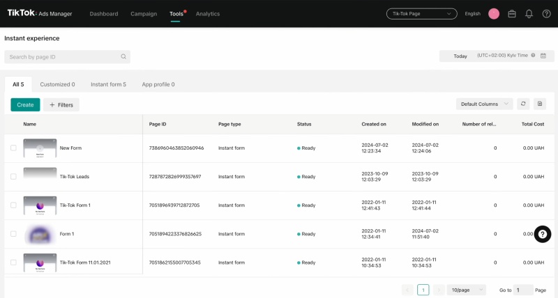 TikTok and Notion integration | User's contacts in TikTok