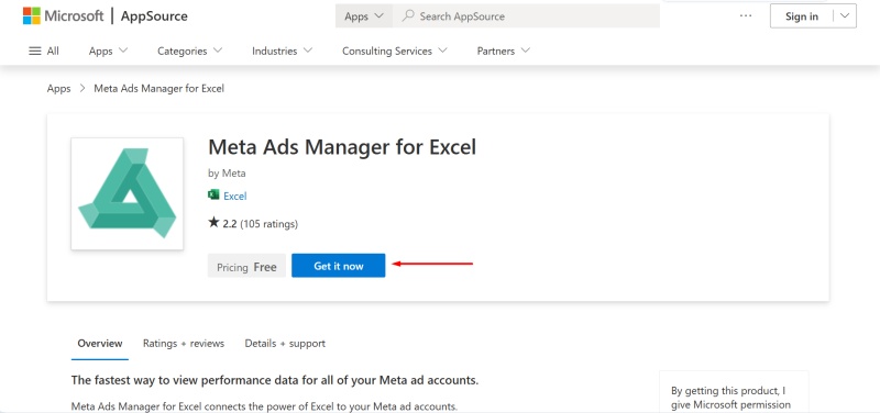 Meta Ads Manager for Excel