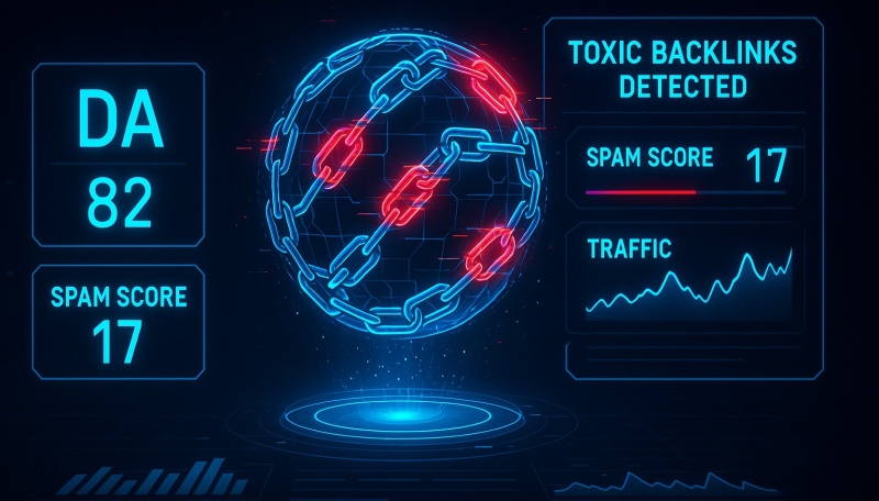 Toxic Backlinks Detected