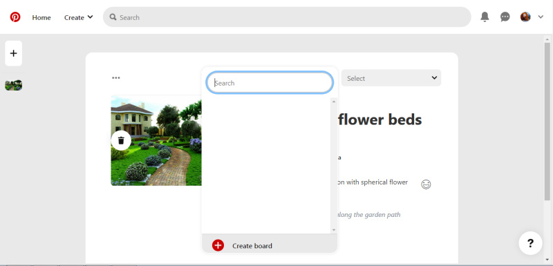 How to post on Pinterest | Create board