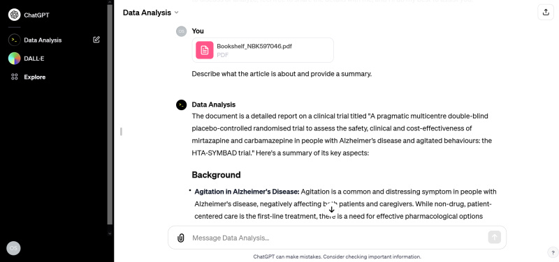 Data Analysis