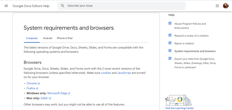 Typeform vs Google Forms | Google Forms Browser Compatibility