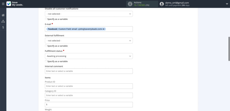 Facebook and Ecwid integration | Setting up leads transfer to Ecwid, part 1