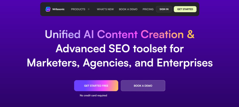 AI Tools for Generating Text Content | Writesonic