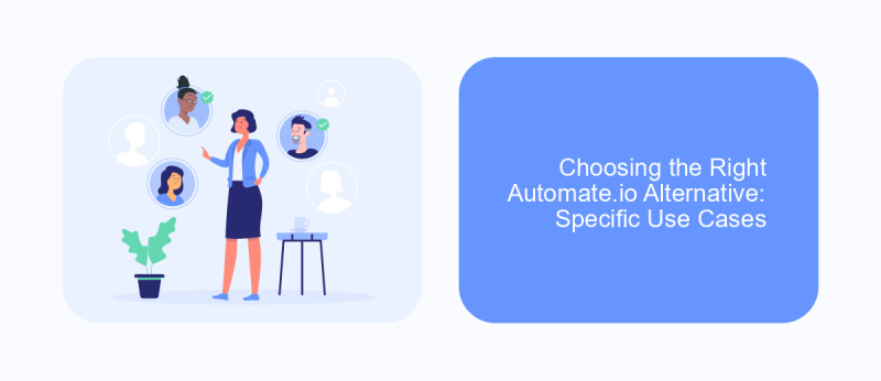 Choosing the Right Automate.io Alternative: Specific Use Cases
