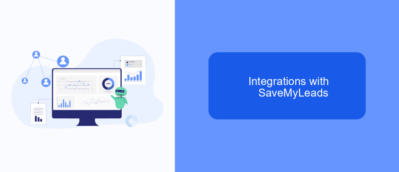 Integrations with SaveMyLeads