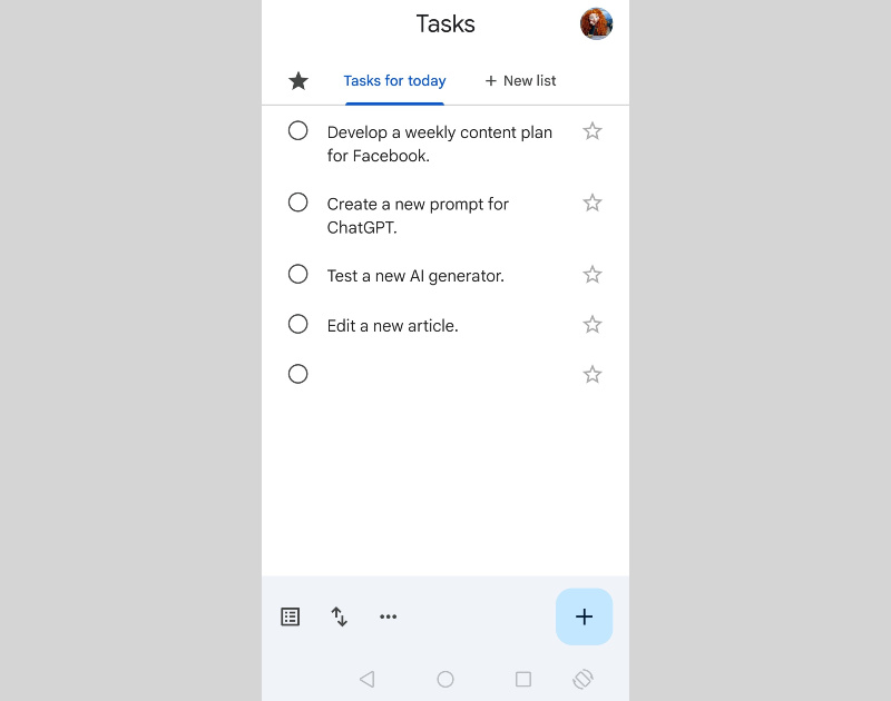 To-Do List Apps | Google Tasks