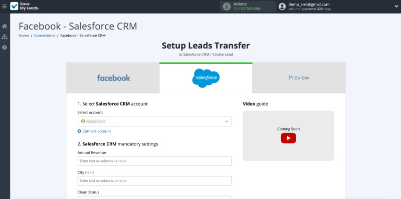 Salesforce and Facebook integration | Setting up leads transfer to Salesforce, part 1